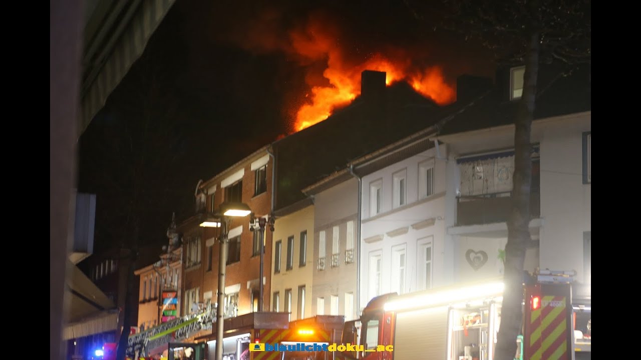 2023-03 -30 Eschweiler: Feuer SOS nach Explosion – 16 Verletzte