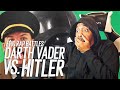 Darth Vader vs Hitler. Epic Rap Battles of History (1-3)(REACTION!!!)