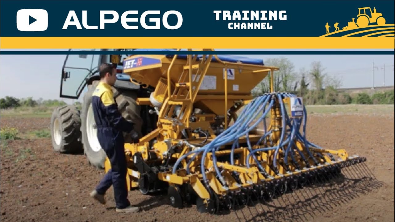Metering unit calibration [Basic Monitor] | ALPEGO JET-X pneuamtic seed-drill