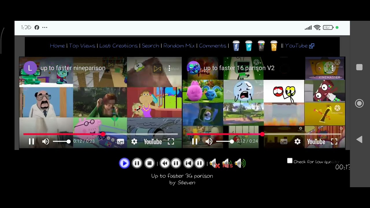 Up to faster 25 parison 