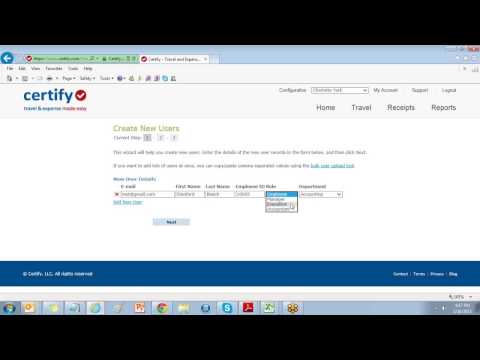 Self-Service Implementation: Adding Users in Certify