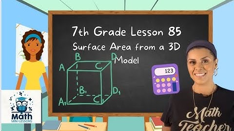 What other ways can calculate surface area without drawing a visual net?