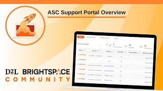 ASC Support Portal Overview