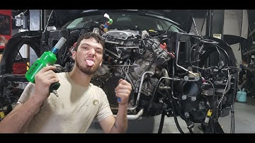AUDI S8 ENGINE REMOVAL PART 2