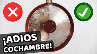 ❌ ELIMINA el COCHAMBRE de tu SARTEN ✅ ▶ limpieza extrema de sartenes Quemado de Los Sartenes Estufa🧼