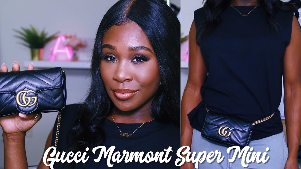 Gucci Marmont Super Mini Review+ What Fits Inside – Love, Monnii