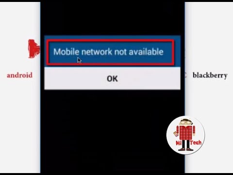 How To Fix All Samsung  Mobile Network Not Available Error
