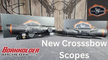 Barnett and Buk Ops New Crossbow Scopes!