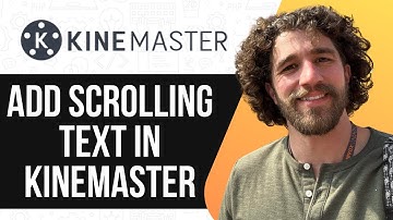 HOW TO ADD SCROLLING TEXT IN KINEMASTER (FULL GUIDE) 2025