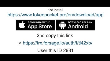 How to register with TRX Forsage with mobile device