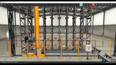 Factory IO - Stacker Crane Testing