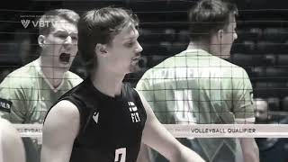💥 Fight 🏐 Slovenia - Finland Volleyball Match 😱 2 Red Cards 💥 Olympics Qua. m 2023