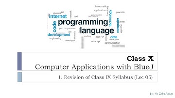 Class X - ICSE Computer Lec 5 : Values_and_Data_Types(Part 2)