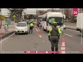 Colombia Performs Police Checks In Areas In Bogota Under Strict Lockdown
