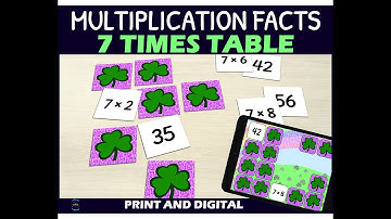 7 Times Table St Patrick