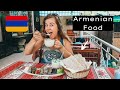 ARMENIAN FOOD TOUR In Yerevan 🇦🇲