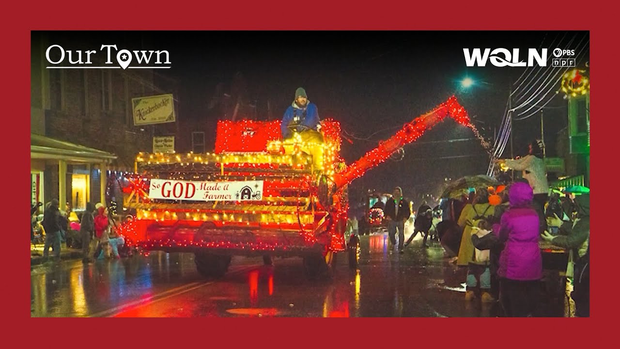 Uploaded Our Town Stories From Linesville The Lighted Tractor Christmas