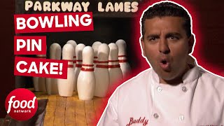 Buddy Creates ENTIRE Bowling Alley Cake For Parkway Lanes! | Cake Boss