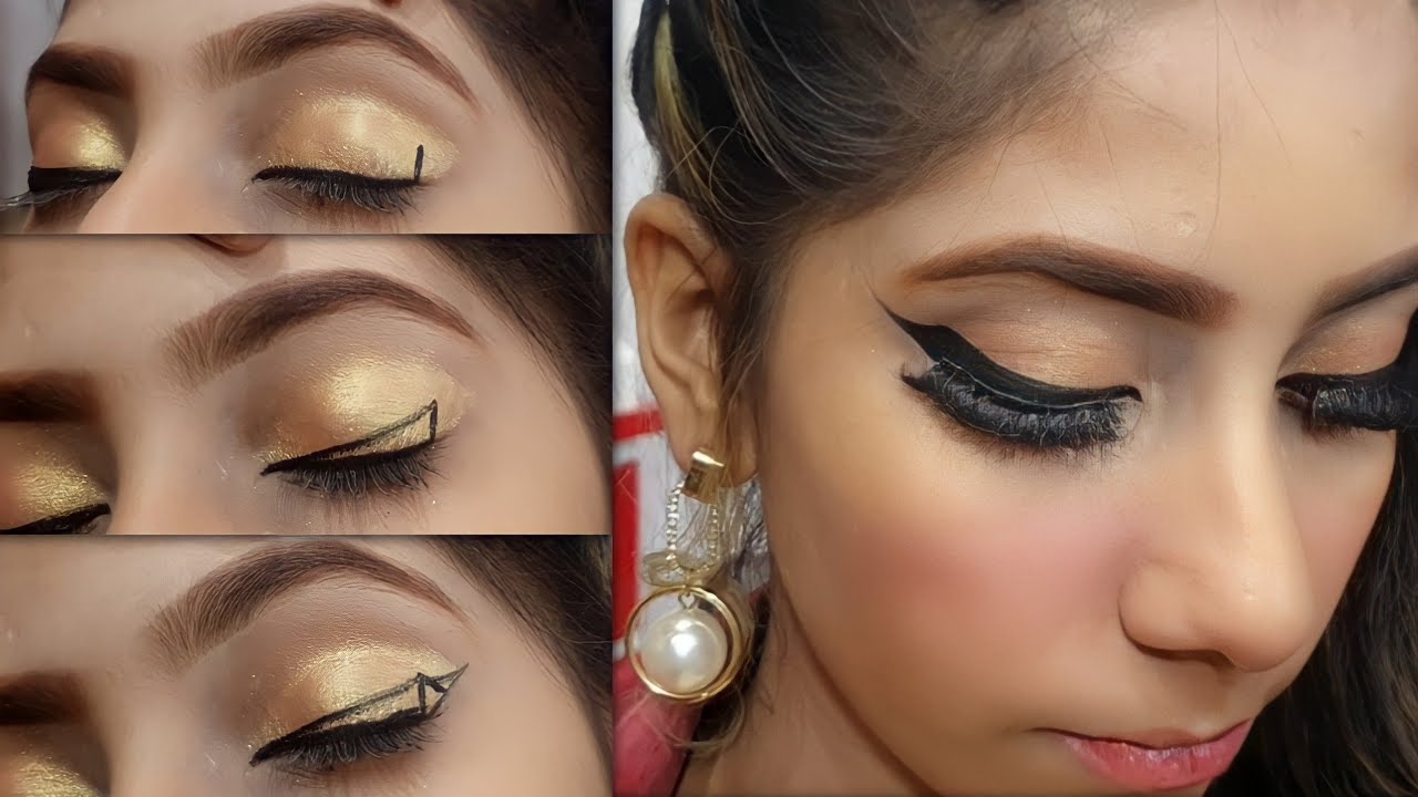 How To: ANGEL WINGS EYELINER ON HOODED EYES | Lashes Beauty Parlour