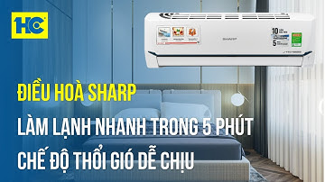 Điều hòa Sharp Inverter 9000 BTU: Làm lạnh nhanh trong vòng 5 phút (AH-X9XEW) • Siêu Thị Điện Máy HC