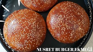 HAMBURGER EKMEĞİ YAPIMI (NUSRET BURGER EKMEĞİ)