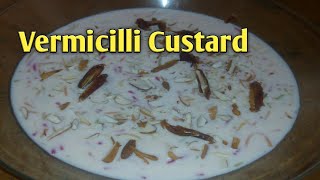 Custard Vermicilli by Taste Tuner | How to Boil milk for Vermicelli? | Vermicilli Custard Pudding