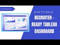 How to Build Recruiter-Ready Dashboards (What Hiring Managers Actually Look For) | #tableau