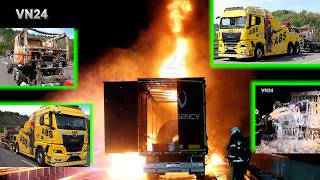 02.06:2026 - VN24 - MAN TGX mit 26-t-Stahl-Coil geht in Flammen auf