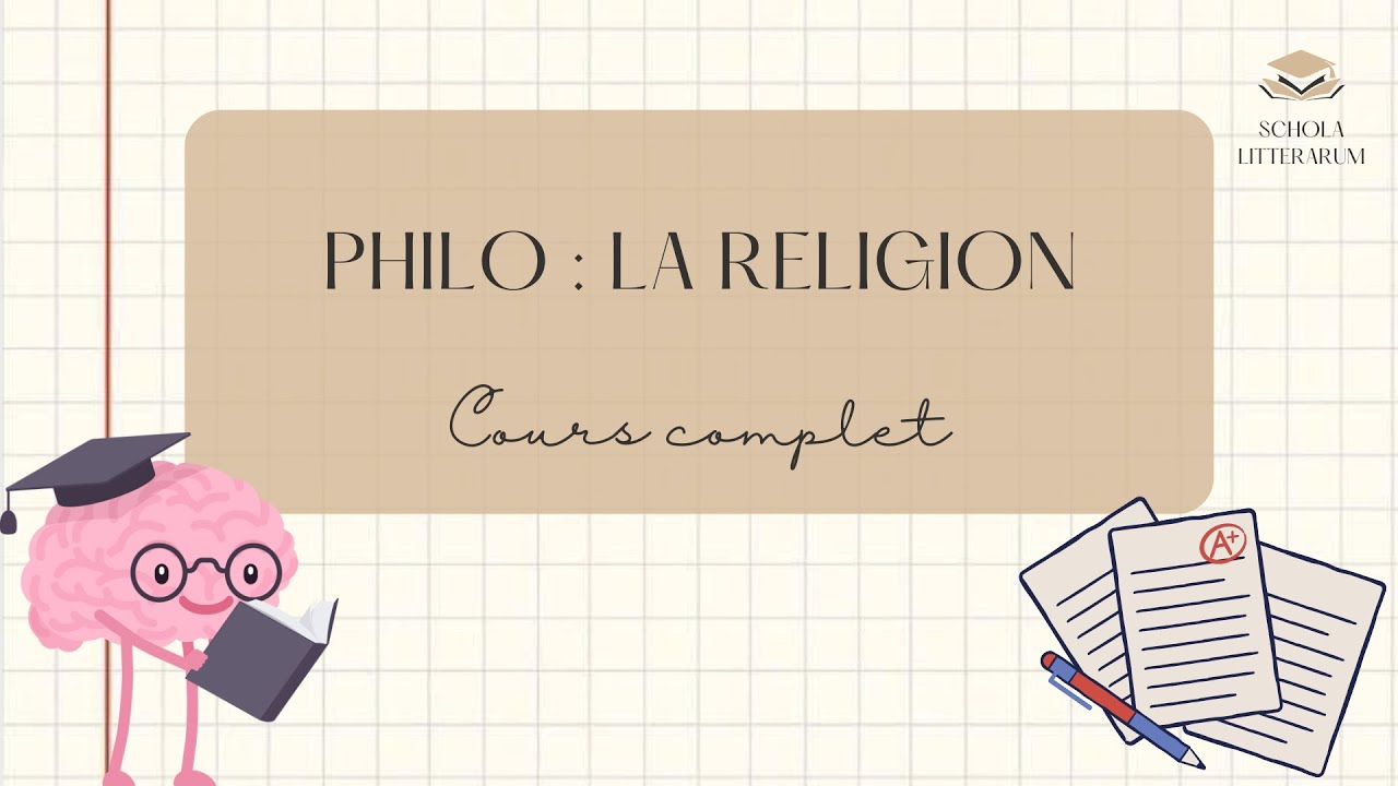 La religion : cours de philosophie complet pour le bac ! - YouTube