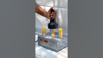 Low-Cost Bottle Sealing with Induction Sealer F200 | Secure & Efficient Sealing #inductionsealer