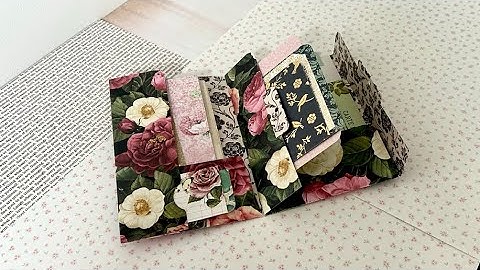 One Sheet Wonder - 12x12 Paper | Folio Style Folder or Journal Base Cover | TUTORIAL