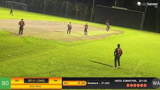 Waveriders vs Bouncers live cricket match | SGIA- SHL 3 live - Singapore Indian Assocation Singapore