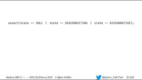 Modern techniques for keeping your code dry - Björn Fahller