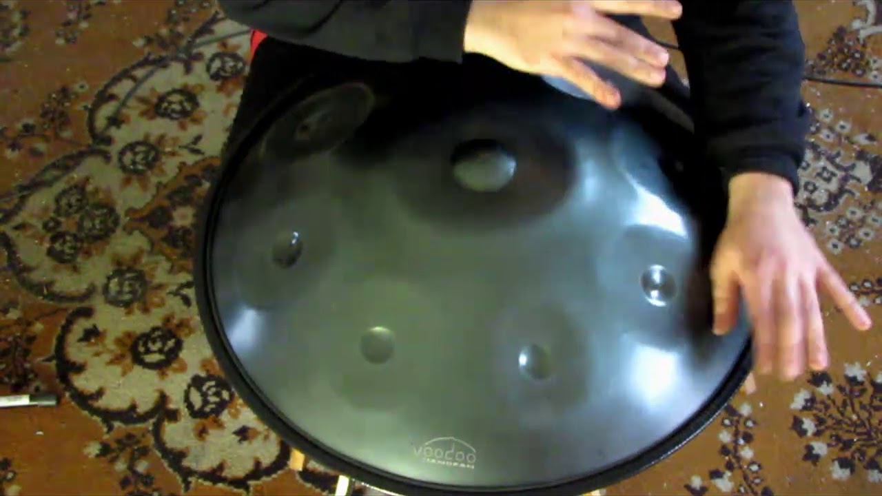 VoodooPan Handpan Demo Cis Aeolian 432 Hz