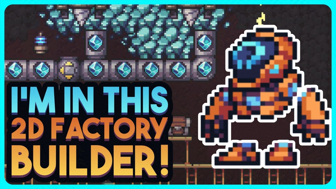 I'm In This 2D Factory Builder! - AutoForge - YouTube