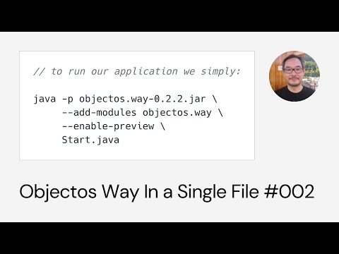 Objectos Way In A Single File #002: a first Objectos HTML template.