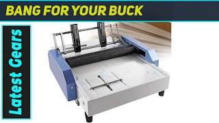 The Ultimate A3 Automatic Booklet Binding & Folding Machine for Professional Results