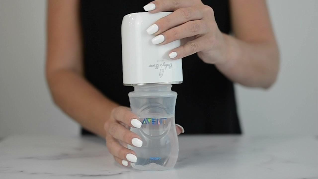 How to use your Baby's Brew with Avent or bottles with no adapter