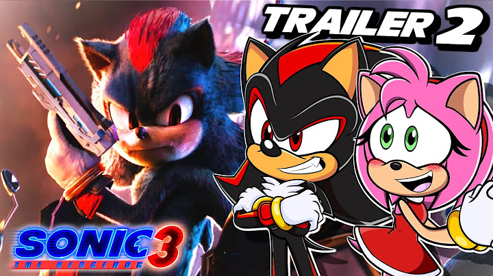 Sonic Movie 3 Trailer 2!! | Amy & Shadow REACT!!