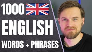 1000 Most Common English Words + English Phrases 🇬🇧🗣️ by Learn English with Ty 2,763 views 1 year ago 2 hours, 56 minutes