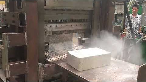 four blades stone splitting machine
