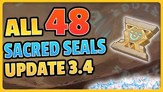 All NEW 48 Sacred Seal & Primal Obelisk Locations (Detailed Guide) [Genshin Impact]