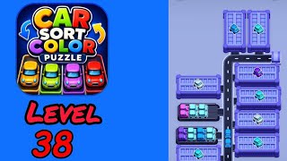 Car Sort Color Puzzle Level 38 Walkthrough