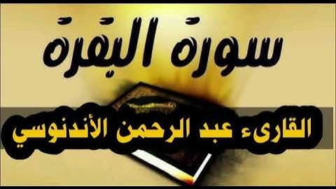 ماتيسر من سورة البقرة بصوت القارىء عبد الرحمن الأندنوسي من آية (١٩٧_٢١٠ الليلة السابعة صلاة التراويح