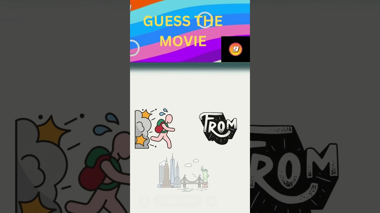 Guess The Movie: Emoji Challenge! #shorts #guessthemovie