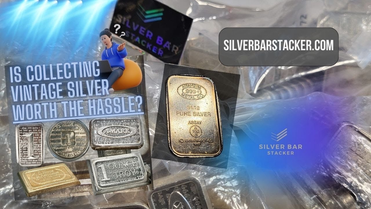 Is Collecting Vintage Silver WORTH THE HASSLE? 😬 USVI Ingot