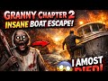 Granny Game Chapter 2 fast boat Escape#granny#gaming #grannyvsgrannygame #horror #games#boatescape 