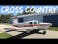 Mooney M20C Vlog #12 | Long Cross Country | Fuel Efficiency Testing