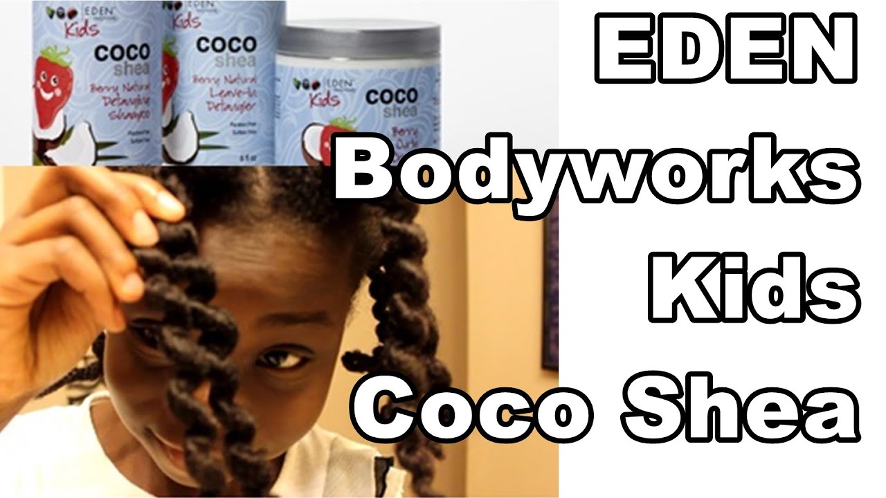 Natural Hair Products Fluffy Twistout Eden Bodyworks Kids Coco