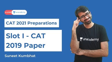 CAT 2019 Slot 1 DILR question papers with answers | cat previous year solved papers | Unacademy CAT